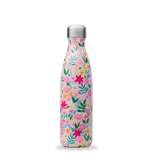 BOUTEILLE ISOTHERME FLORA ROSE 500 ML
