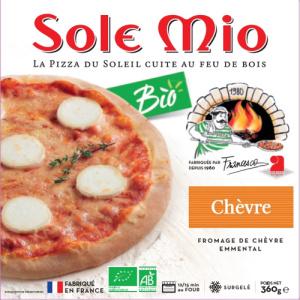 PIZZA BUCHE DE CHEVRE SURGELES 360G BIO