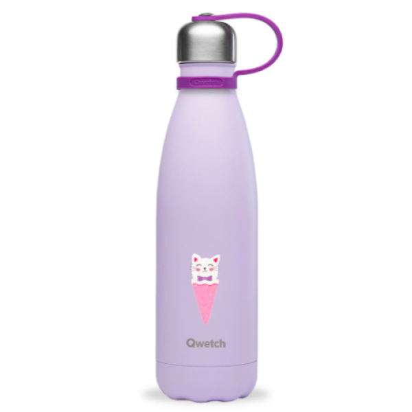 BOUTEILLE ISOTHERME GLACE CHAT 500 ML