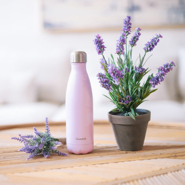 BOUTEILLE ISOTHERME PASTEL LILAS 500 ML