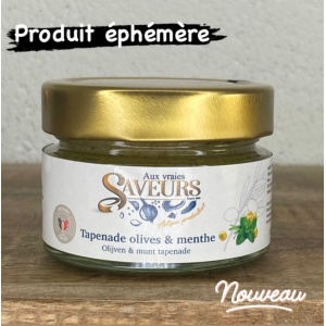 TAPENADE OLIVES MENTHE 110ML