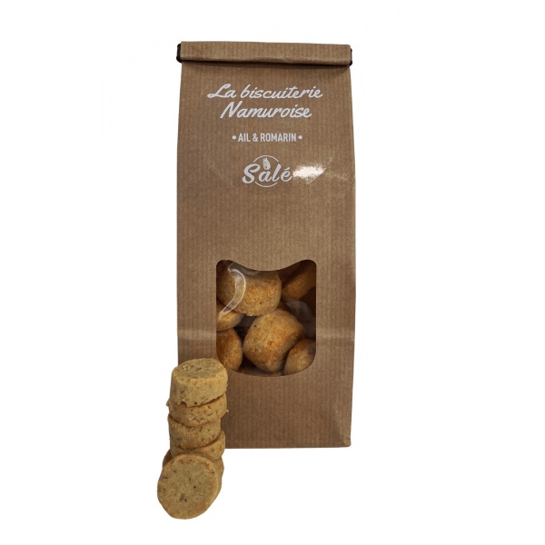 BISCUITS SALES AIL ROMARIN BISCUITERIE NAMUROISE 100G