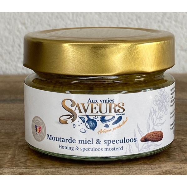 MOUTARDE MIEL SPECULOOS AUX VRAIES SAVEURS 110ML